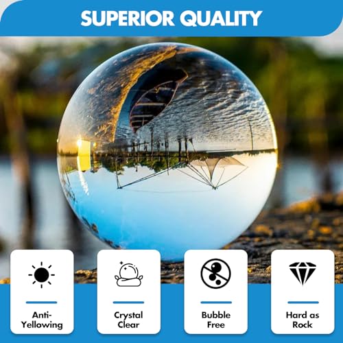 Shabebe Epoxy Resin 16OZ, Super Gloss Epoxy Resin Kit with UV Resistant, Fast Drying Art Resin Clear Casting Resin Epoxy for Art Crafts, Jewelry Shabebe