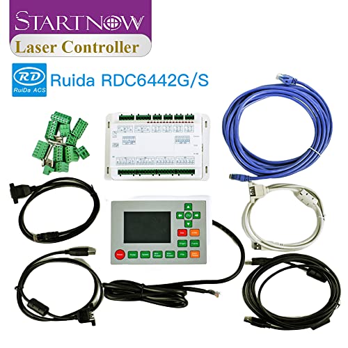 Startnow CO2 Laser Control Card Ruida RDC6442G RDC6442S CNC Laser Engraving Machine Motherboard System RDC6442 DSP Controller (Ruida RDC6442S) STARTNOW