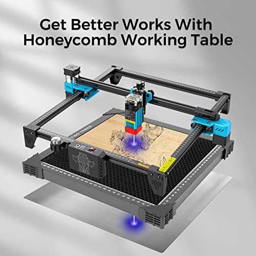 Twotrees Laser Cutter Honeycomb Working Panel Set,15.7x15.7x0.87 inch Honeycomb Laser Bed for CO2 or Diode Laser Engraver Cutting Machine,Honeycomb Twotrees
