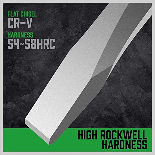 SWANLAKE Punch and Chisel Set, Including Taper Punch, Cold Chisels, Pin Punch, Center Punch (16pcs) SWANLAKE GARDEN TOOLS