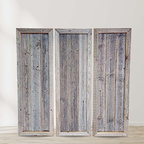 Rockin' Wood Framed Blank Sign Made from Reclaimed barn Wood Perfect for DIY Projects, Porch leaner Signs, Easy to Paint or add Wood Cutouts (48 inch Rockin' Wood