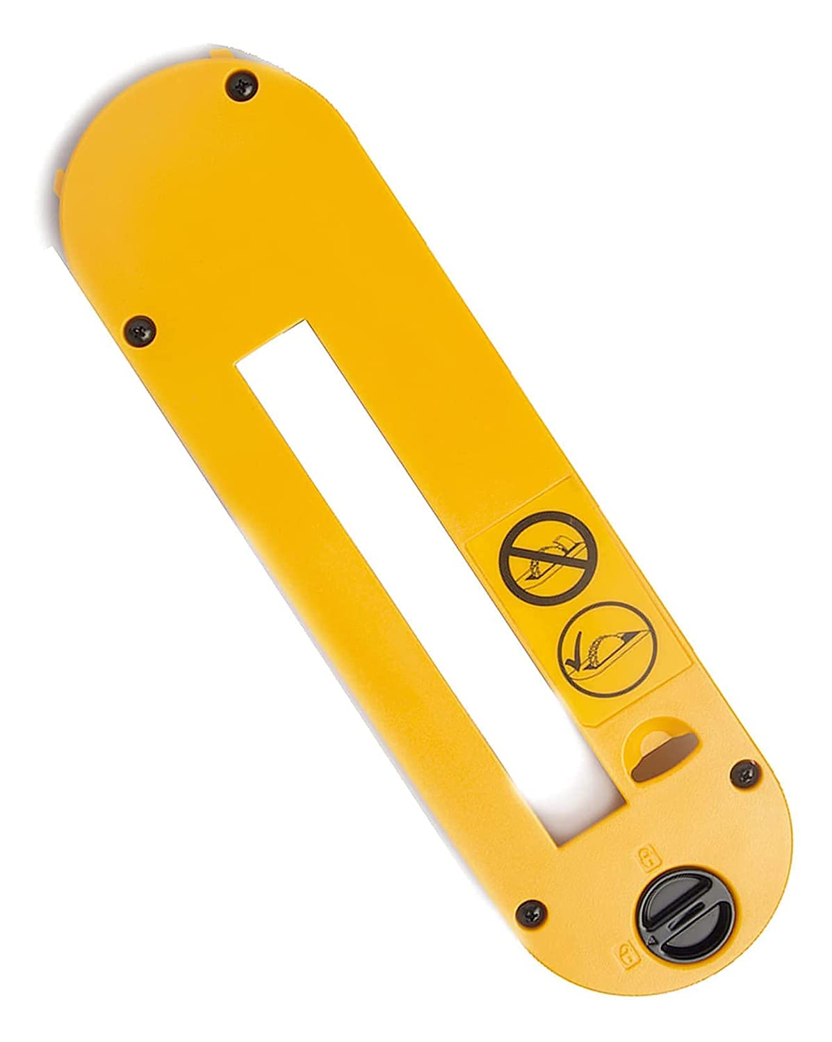 TonGass Dado Throat Plate Compatible with DeWalt 10" Portable Table Saw (DWE7490 DWE7491 DWE7491RS DWE7492) - Made from Impact-Resistant PC/PBT Blend TonGass