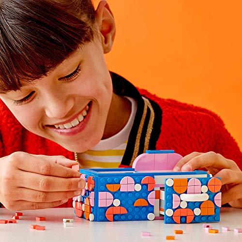 LEGO DOTS Desk Organizer 41907 DIY Craft Decorations Kit for Kids who Like Designing and Redesigning Their Own Room Decor Items to Use, Makes a Fun LEGO
