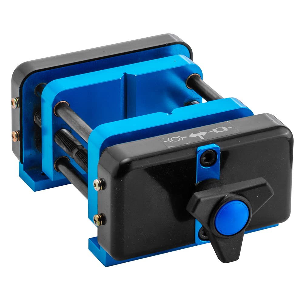 Self Centering Drill Vise w/Hex Key - Perfect Centering Tool for Pen Drilling Vise Holds Work Centered & Plumb – Portable Rockler Drill Guide - ROCKLER