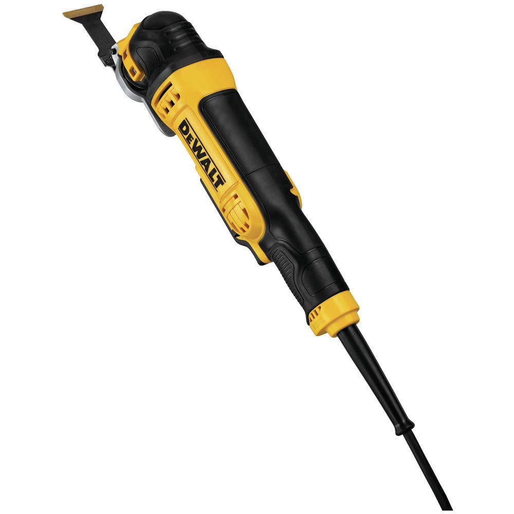 DEWALT Oscillating Tool, 3-Amp, Includes Wood Blades, Sandpaper and Tool Bag, Corded (DWE315K) DEWALT
