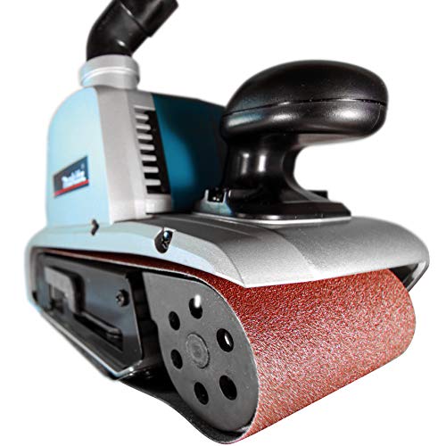 Makita 15 Piece - 4" Multi-Grit Sanding Belt Set For 4" Belt Sanders – Complete Sanding Set For Wood & Metal - 80-240 Grits Makita