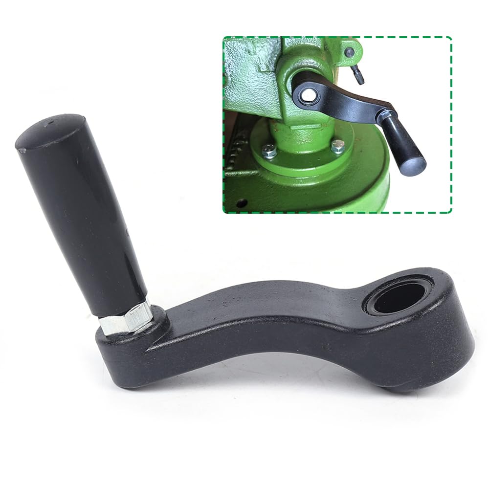 GDNTMU Drill Press Table Crank Handle 14.5mm Bore, Raise Lower for Delta 17-900 with 360 Rotation, Machine Shaft Handle GDNTMU