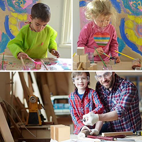 4 PCS Basswood Carving Blocks 4 X 4 X 2 inch Bass Wood for Wood Carving Whittling Wood Carving Blocks Wood Blocks for Carving Unfinished Wood Blocks SHUESS