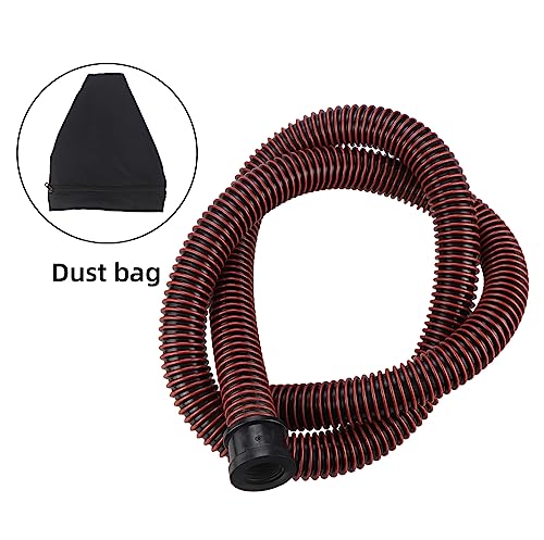 2-3/4" x 8" Dust-free Air Orbital Sander, 70 mm x 198 mm 1/8 in Orbit, 10,000 Max OPM Dust Bag Style with Extra Hook-Loop Pad and 15pcs EROSHAK