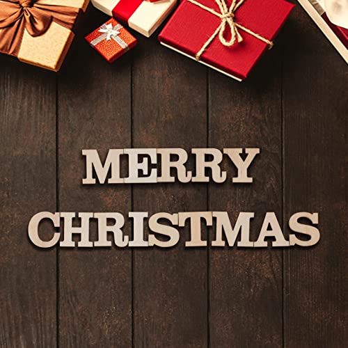 296 Pieces 0.75" Inch Mini Unfinished Wood Alphabet Letters and Wooden Numbers Blank Letters for Homemade Arts DIY Project Cregugua