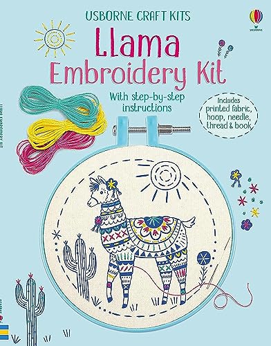 Embroidery Kit: Llama (Embroidery Kits) WoodArtSupply