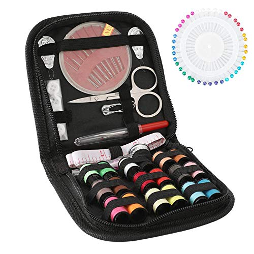 GOANDO Sewing Kit for Adults 206 Pcs Thread and Needle Kit 41 XL Upgrade  Spools of Thread Portable Sewing Supplies for Beginners,Emergency,Traveler