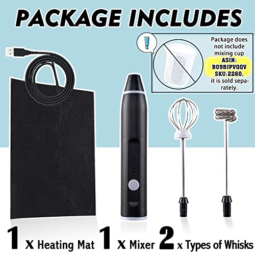 Resin Casting Tool Set of Epoxy Electric Mixer and Heater Bubble Buster Tool FUNSHOWCASE