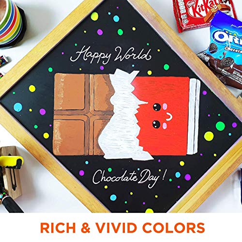 Chalkola Basic Art Bundle - 21 Markers + 5 White Variety Chalkola