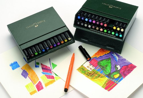 Faber-Castel Pitt Artist Brush Pens (12 Pack), Multicolor Faber-Castell