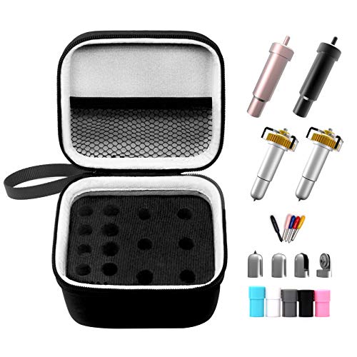 Hadwoer Portable Organizer Holder Compatible with Maker Blades & Housing, QuickSwap Tip & Explore DeepCut Blade, Storage Bag for,Maker Tool Hadwoer