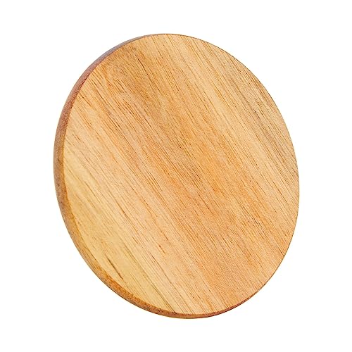 8 Pack Acacia Wood Coasters for Coffee Table - Wooden Coasters for Drinks, Dining Table, Bar (4 In) Juvale