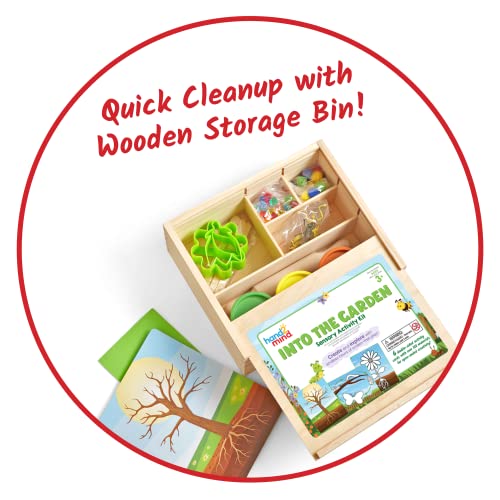 hand2mind Into The Garden Sensory Activity Kit, Loose Parts Play Materials, Fine Motor Skills Toys, Sensory Play, Toddler Sensory Bin, Montessori hand2mind