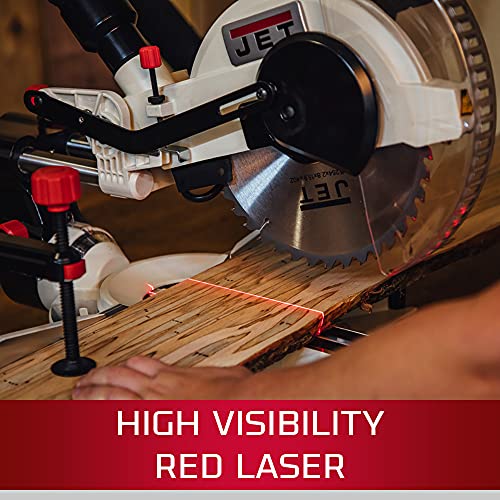 JET 12-Inch Sliding Dual-Bevel Compound Miter Saw, 1Ph 115V (JMS-12X) Jet