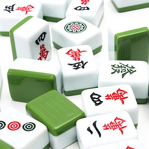 W-LOVE Mahjong Dice Epoxy Resin Casting Mold Resin Silicone Molds for DIY Craft Project Mahjong Game Set, Multicolor W-LOVE