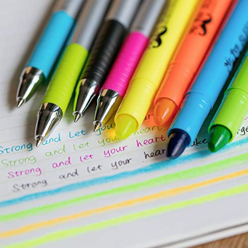 Mr. Pen- Bible Highlighters and Pens No Bleed, 8 Pack, Bible Journaling Kit, Bible Pens No Bleed Through, Gel Highlighters/Markers Bible Study Kit, Mr. Pen