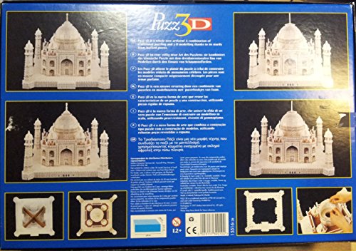 Puzz 3D Taj Mahal 1077 Pieces Wrebbit 3D Puzzle