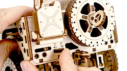 WOODEN.CITY Car Model Kit to Build Jeep 4x4-3D Wooden Puzzle - Model Car Kits - 3D Wood Puzzles for Adults - Model Kits for Adults - 3D Wooden WOODEN.CITY