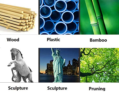 BlueNatHxRPR 4.5"/115mm Chainsaw Grinder Wheel Grinder Wood Carving Disc Wood Carving Disc 7/8" Arbor 13 Teeth 2 Pack BlueNatHxRPR