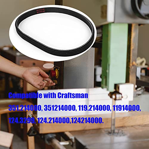 Belt Craftsman 10 Inch Band Saw 1/3 HP Motor 119214000 119.214000 124.214000 RO6G