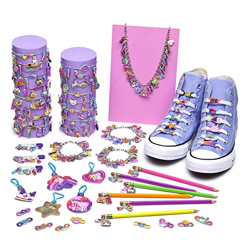 Craft-tastic — Puffy Charm Palooza — DIY Jewelry Craft Kit — Create Personalized Charms Using Easy to Make Puffy Charms — for Kids Ages 6 and Up Craft-tastic