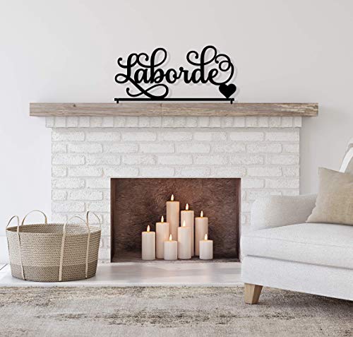 Custom Name sign - Decorative Surname Name Sign - Personalized Name Sign - Last Name Kobasic Creations