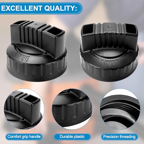 47922 Drain Cap for Shop Vac Vacuums, Wet Dry Vacs Replacement Drain Cap/Plug, Upgraded Shop Vac Replacement Parts & Accessories Ophjerg