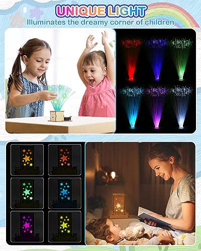 4 in 1 STEM Kits, STEM Projects for Kids Ages 8-12, 3D Wooden Puzzles, DIY Educational Science Model Kits, Crafts Building Toys, Christmas Birthday Poraxy