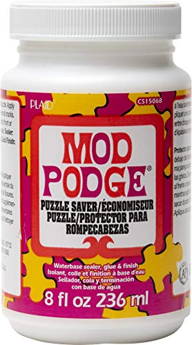 Mod Podge Puzzle Saver (8-Ounce), CS15068, White Mod Podge