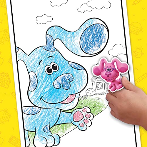 Crayola Blues Clues Coloring Book with Stickers, Gift for Kids, 96 Pages, Ages 3, 4, 5, 6 Crayola