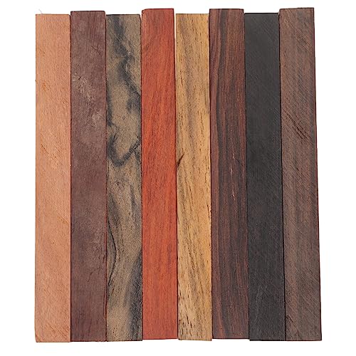 VILLCASE 8pcs Crochet Kit Crocheting Kit Pen Turning Kit Pen Blanks Carpenter Pencils Bulk Pen Turning Supplies Pen Kits for Woodturning Bulk Wooden VILLCASE