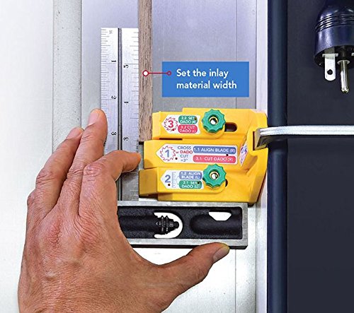 MICROJIG GRR-RIPPER DVC-538K2,DS-333 Dado Stop With Dovetail Clamps Deluxe Pack - Table Saw Assistant For Lap Joints, Inlays, Dados MICRO JIG