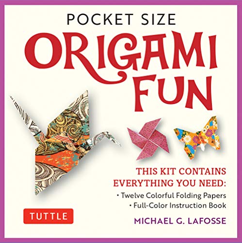Pocket Size Origami Fun Kit: Contains Everything You Need to Make 7 Exciting Paper Models Tuttle Publishing
