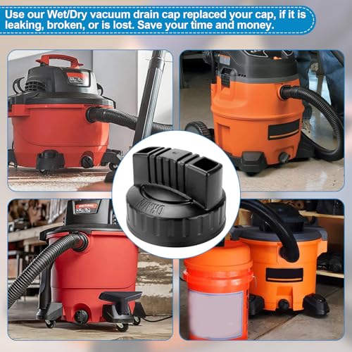 47922 Drain Cap for Shop Vac Vacuums, Wet Dry Vacs Replacement Drain Cap/Plug, Upgraded Shop Vac Replacement Parts & Accessories Ophjerg