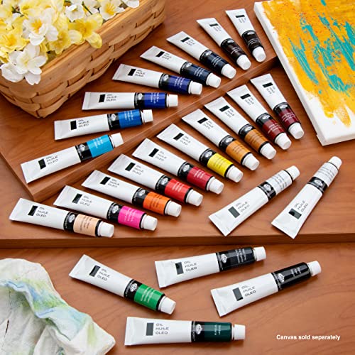 Royal & Langnickel Oil Color Artist Tube Paint, 21ml, 24-Pack Royal & Langnickel