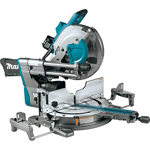 Makita GSL04M1 40V max XGT Brushless Lithium-Ion 12 in. Cordless AWS Capable Dual-Bevel Sliding Compound Miter Saw Kit (4 Ah) Makita