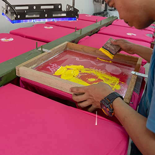 Dorhui Exposure Unit for Screen Printing, 25W LED UV Screen Printing Exposure Light for Screen Printing Kit Photo Emulsion Kit, Speedball Diazo Light Dorhui