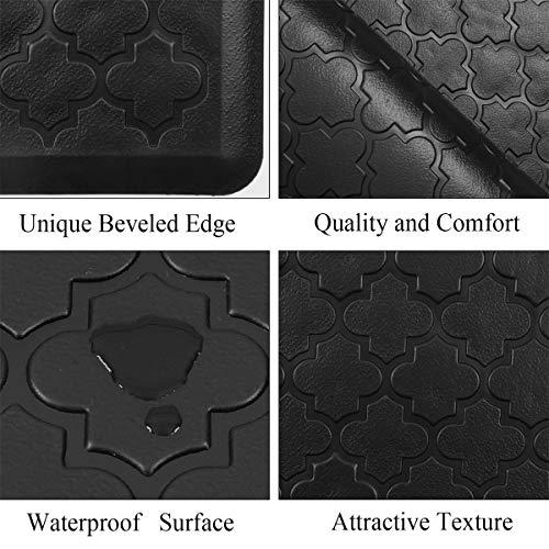 HEBE Kitchen Mat Cushioned Anti Fatigue Floor Mat Runner 20"x60" Non Slip Kitchen Mats for Floor Waterproof Kitchen Rugs and Mats Ergonomic Comfort HEBE