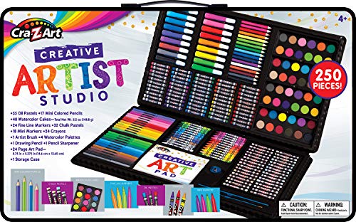 Cra-Z-Art Creative Artist Studio 250 Piece Set Cra-Z-Art