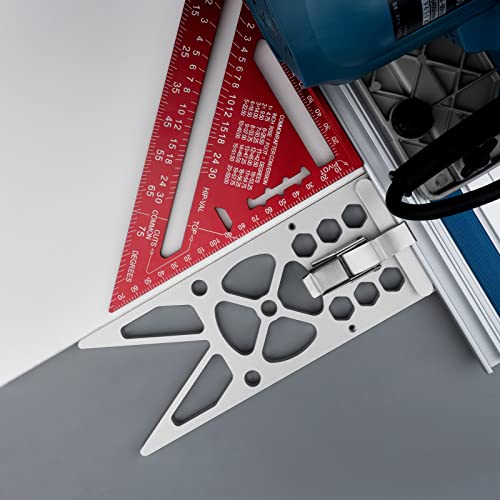 13.4inch Track Saw Square Guide 90° Right Angle Electric Circular Saw Guide Rail Angle Stop Accessories Compatible with Festool and Makita Guide ViewReal