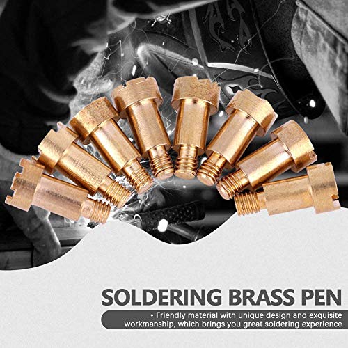 23pcs Wood Burner Tips Set Pyrography Brass Wood Burning Tip for Wood Soldering Carving Embossing Woodburning Accessories Hztyyier