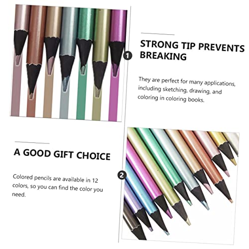 SEWACC 1 Set Colored Lead Graffiti Pencils Charcoal Pencils Watercolor Pencils Wood Drawing Pencils Sketch Color Pencils Sketching Pencil Artist SEWACC