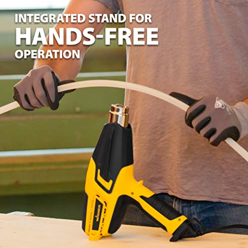 Wagner Spraytech 0503070 FURNO 700 Digital Heat Gun, 2 Nozzles & Temperature Setting Ranging 125ᵒF to 1300ᵒF, Electric Heat Gun for Paint Removal, Wagner Spraytech