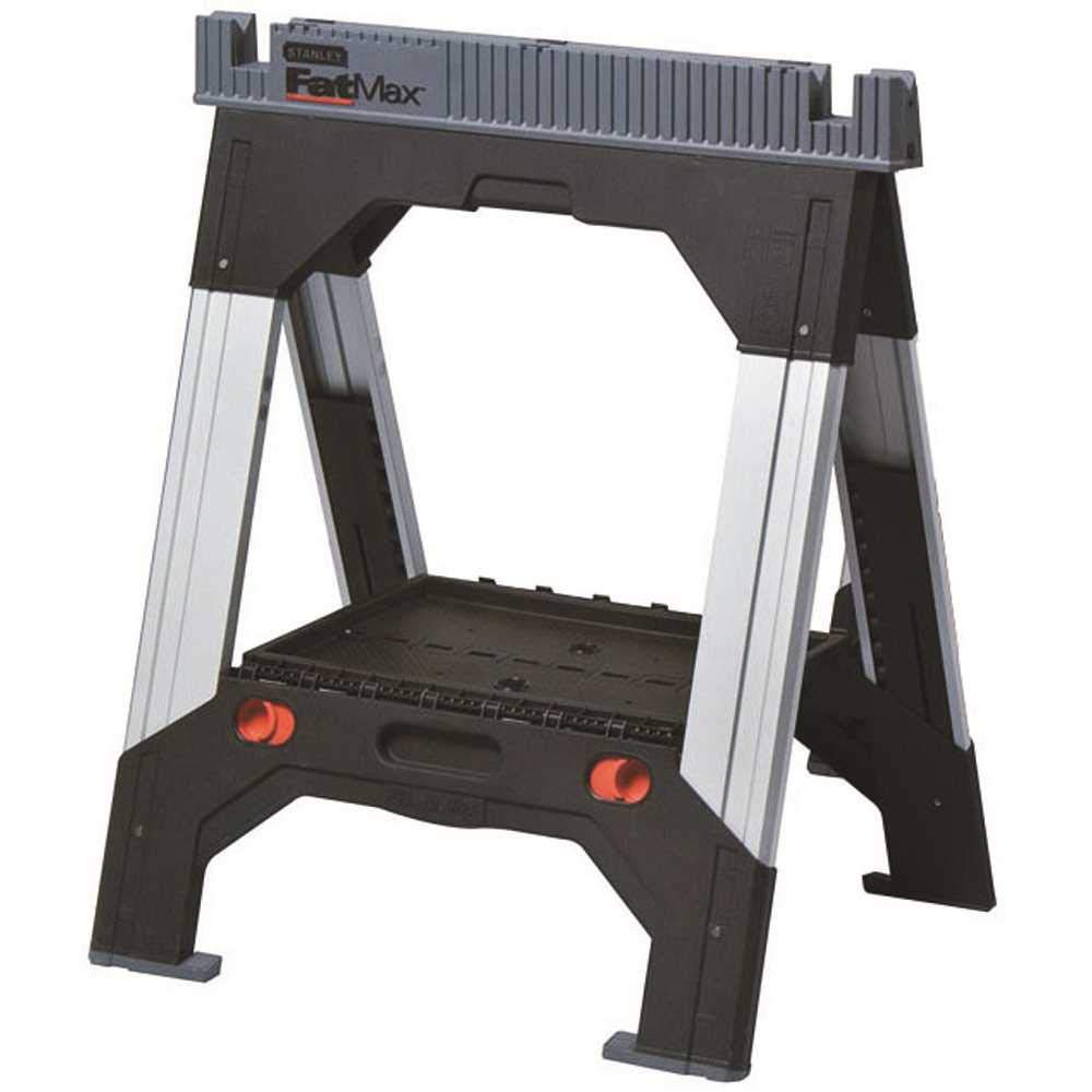 Stanley 011031S FatMax Sawhorse with Adjustable Legs (1-Pack) Stanley