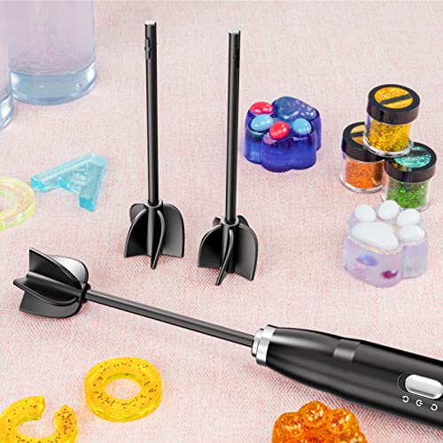 ISTOYO Resin Mixer Paddles for Premium Epoxy Mixer, Attachment for Epoxy Resin Mixer Pro, Reusable Resin Stirrer, Paint Stirrer Drill Attachment for ISTOYO